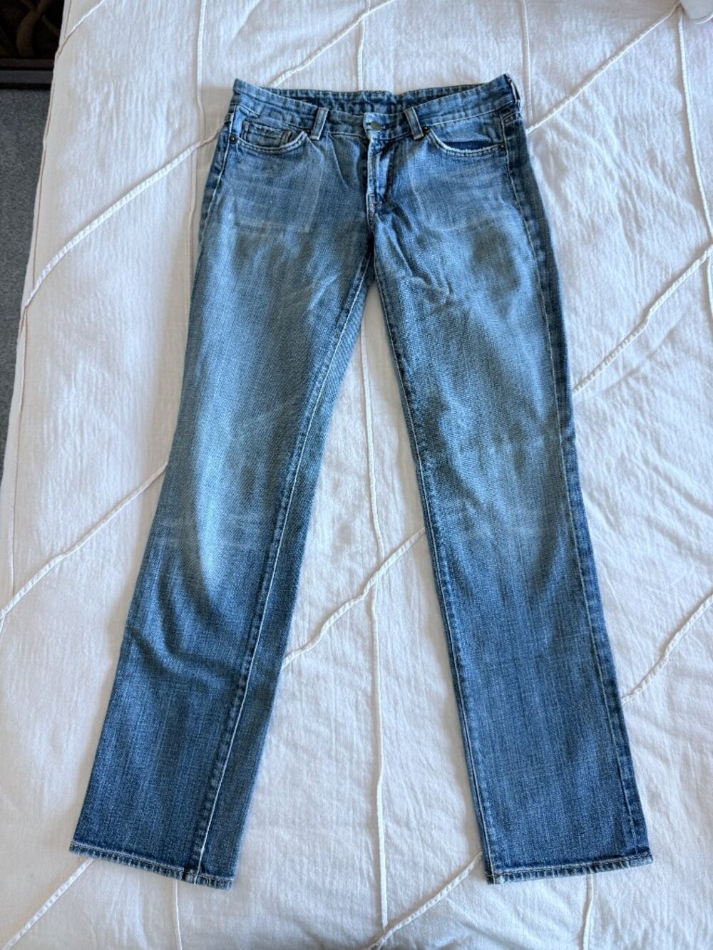 Citizens of Humanity Low Waist Straight Leg Jeans - Size 28 Womens
